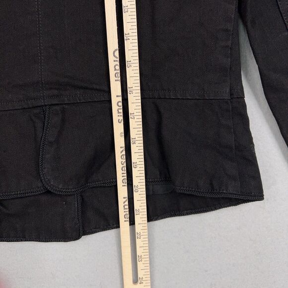 Ralph Lauren Jeans Co Jacket Womens Small Petite Embroidered Floral Velvet Boho - Picture 12 of 14